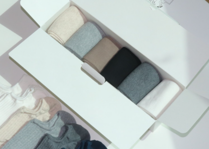 여성용 조금파인 페이크삭스